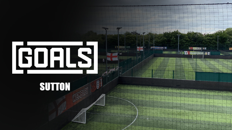 Goals Sutton - South West London - North Cheam - 5-A-Side Football - PlayCam UK