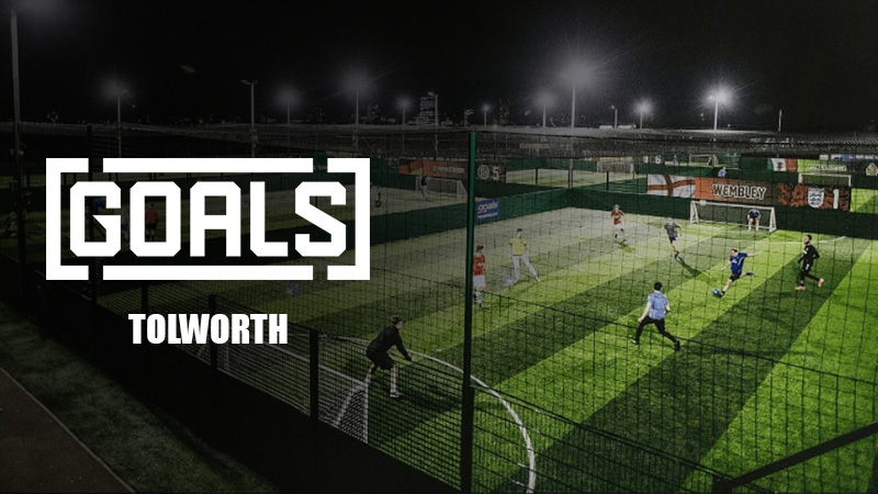 Goals Tolworth - South West London - Surbiton - 5-A-Side Football - PlayCam UK