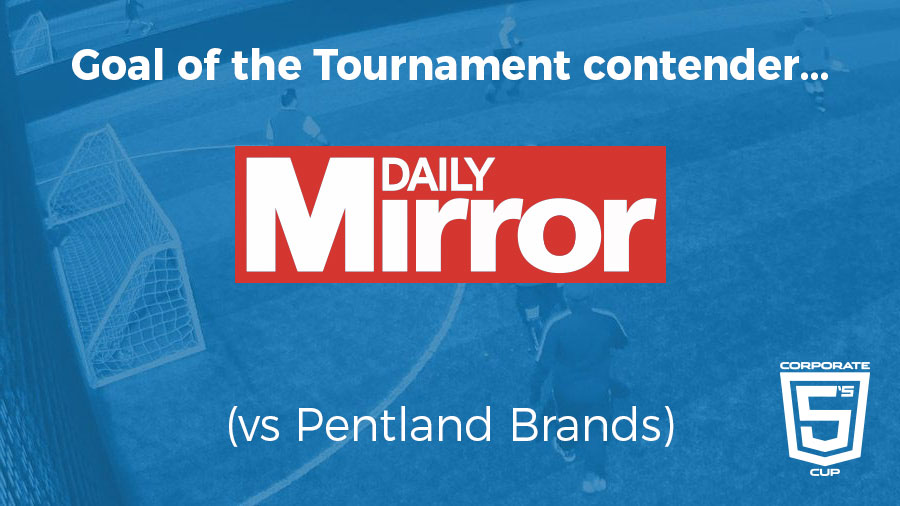 Goal of the Tournament – Contender 1 – Corporate 5’s Cup